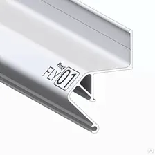 Стеновой парящий профиль Flexy FLY 01 для натяжных потолков без окраски 2000 мм