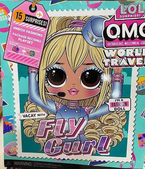 Кукла LOL OMG World Travel Fly Gurl Летающая девочка-0