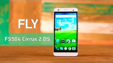 Fly FS504 Cirrus 2 DS - бюджетный смартфон с хорошим оснащением - Видео демонстрация