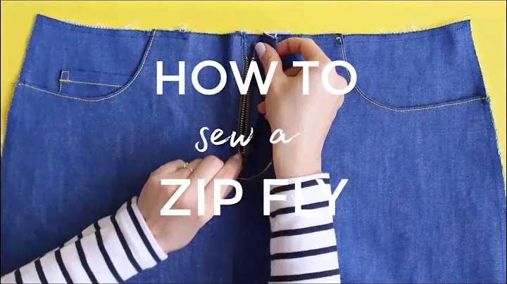 How to Sew a Zip Fly